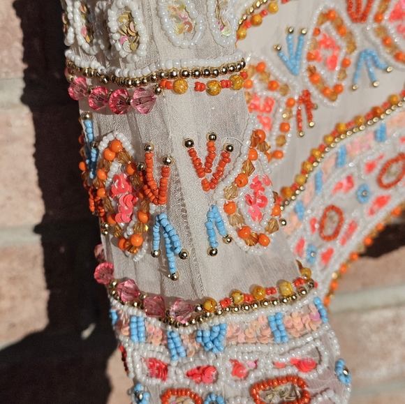 NWT Parker Mariah beaded mini dress - Picture 6 of 13